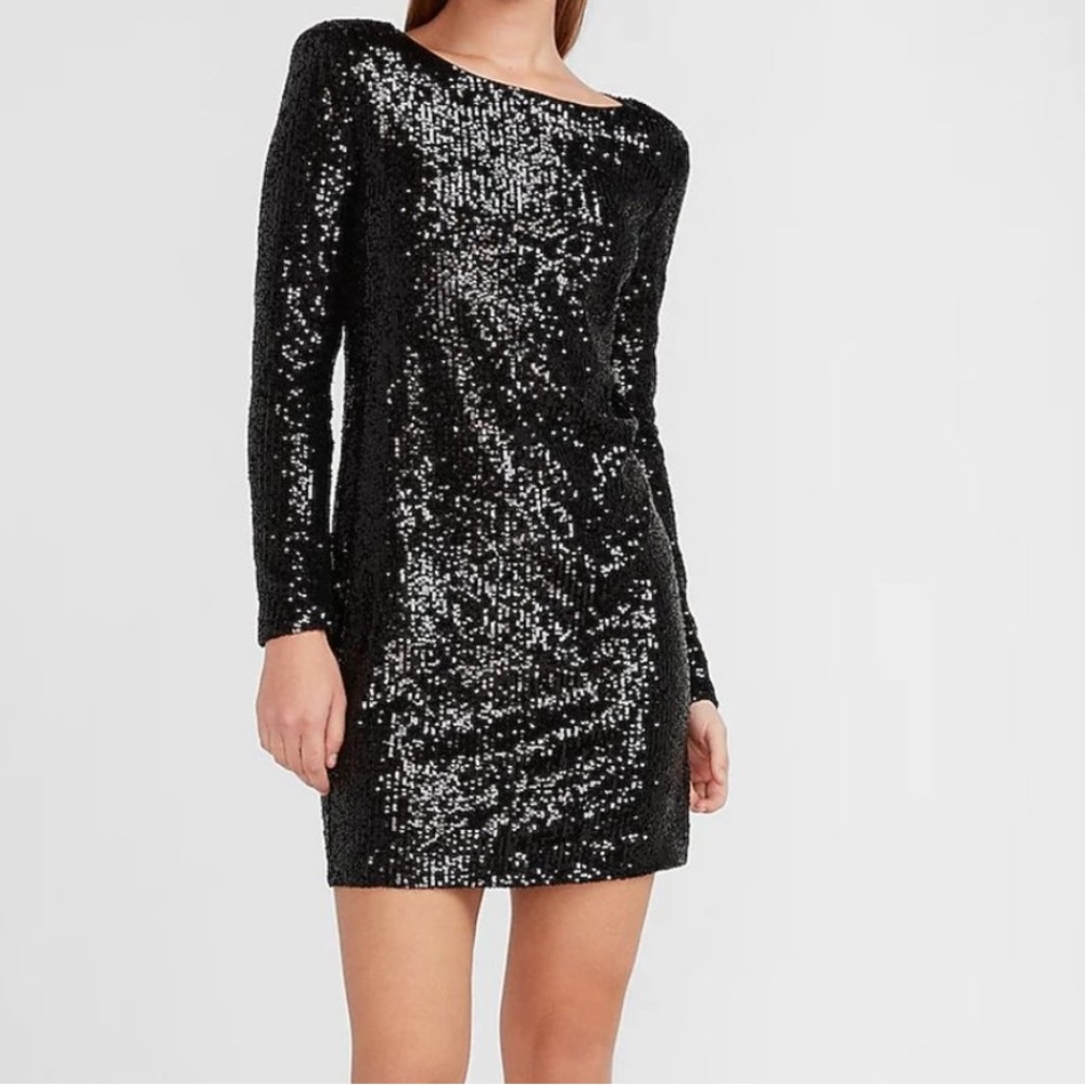 Express sequin dress.